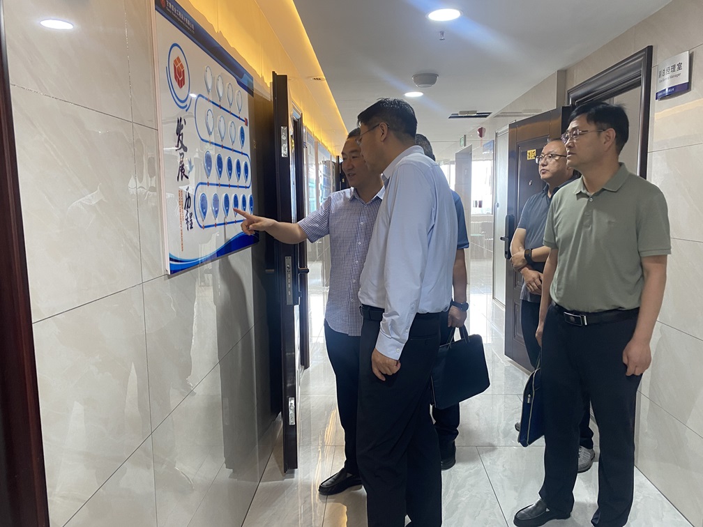 慶陽市委常委、統戰部部長張希岳調研甘肅信合工程設計有限公司：精準把脈助發展 精準服務促跨越