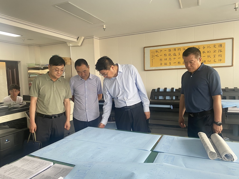 慶陽市委常委、統戰部部長張希岳調研甘肅信合工程設計有限公司：精準把脈助發展 精準服務促跨越